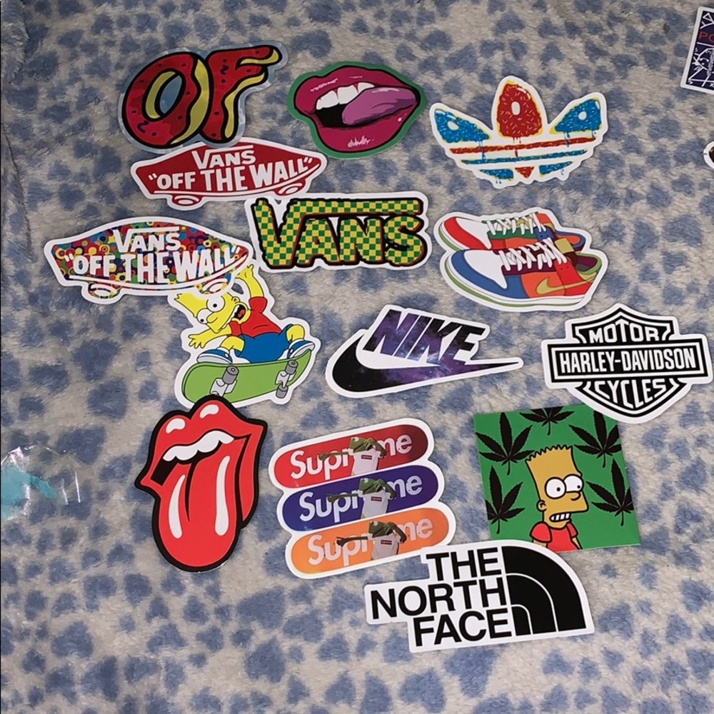 40+ cool random stickers